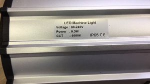 Светильник станочный светодиодный LED M2-220V. Лампа станочная. Светильник для станка.