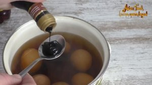 "Мраморные яйца", по-китайски, street food от Asian Food, быстро, просто, вкусно!