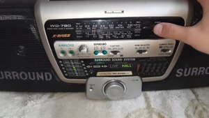магнитола SHARP WQ-780, новая жизнь через китайский мр3 модуль с USB и Bluetooth.