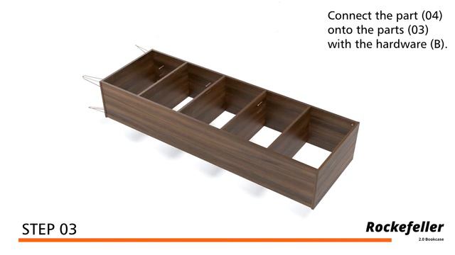 How to Build: Manhattan Comfort Rockefeller Bookcase Collection смотреть онлайн