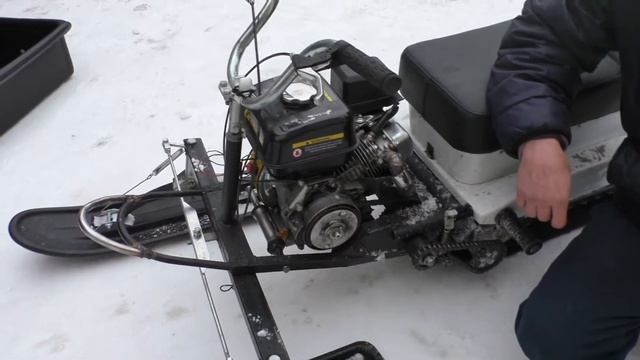 Простой дешевый снегоход смотреть онлайн