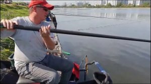 Ловля леща на поплавок в Братеево. Чемпионат Москвы 2020.