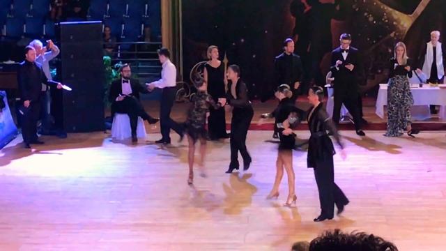 Novikov Egor Prusakova Daria.”Golden Step Cup-2017” Джайв смотреть онлайн