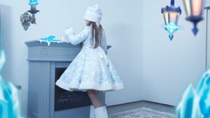 Амелия, Авелина и челлендж Снежной королевы