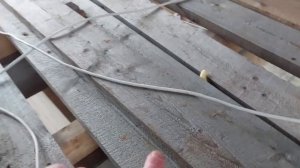 Большая мансарда. Простые самодельные фермы из обычных досок. Перекрытие 6 метров.