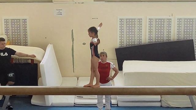 Спортивная гимнастика соревнования, первый юношеский разряд, девочки. Воронеж Школа Штукмана
