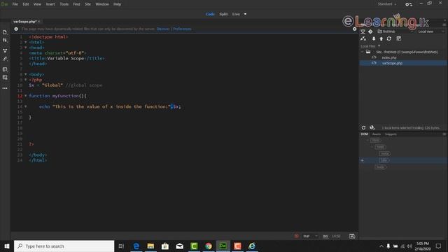 Become a PHP Expert : Variables - 02 (In Sinhala)