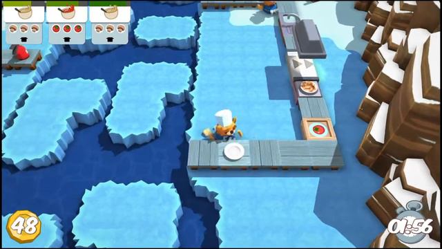 Overcooked level 6-3 singleplayer 3 stars