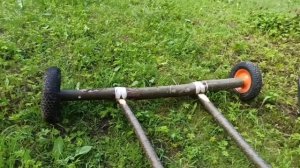 Прицеп для лодки- своими руками за 15 минут и без затрат!)