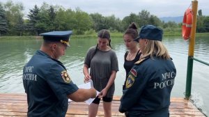 Специалисты ГИМС МЧС России проводят патрулирование водных объектов республики