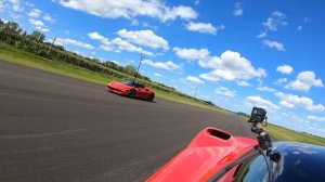 Ferrari LaFerrari vs SF90 Stradale vs Chiron 1/4 Mile Drag and Roll Races