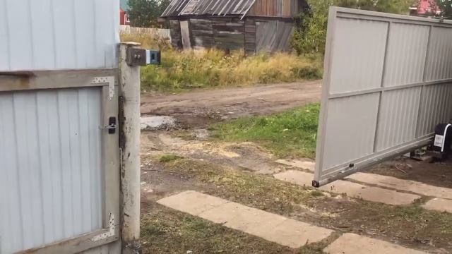 Автоматические откатные ворота смотреть онлайн