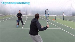 Tennis Drive Volley Technique | Kill High Balls