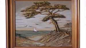 своими руками картины из кожи бесплатные схемы