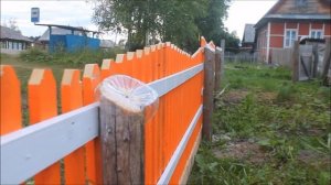Продолжаю делать забор в палисаднике/Опалубка под печку//Наталья Харитонова