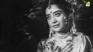 Megh Jamini Challi Kamini | Radha Krishna | Bengali Movie Song | Manabendra Mukherjee