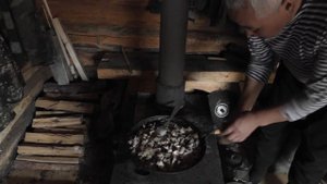 Жарим рыбьи потроха