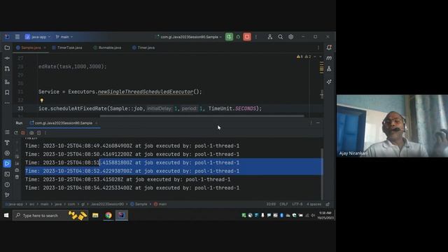 Java Training Session 90 Multi-threading Concurrency Scheduling Cron Timer ScheduledExecutorService смотреть онлайн