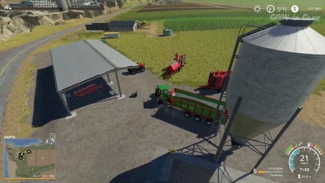 06 Свиной бизнес - Загон для Свиней | FARMING SIMULATOR 19 Ферма | смотреть онлайн