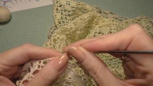 Квадратный мотив _Ажурный ананас_ #29 - кайма часть 4.