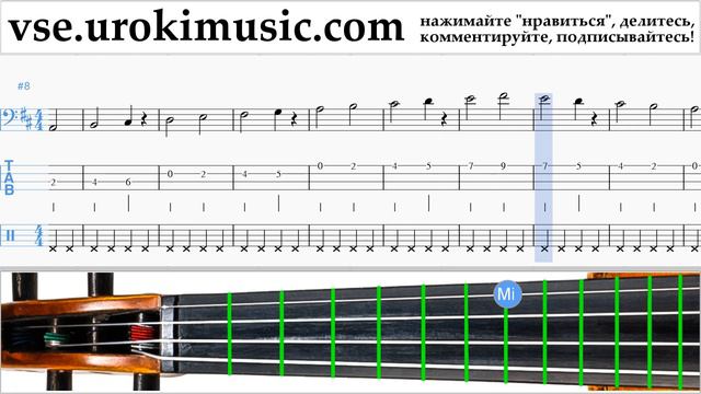 Уроки виолончели Jonas Blue - Mama Ноты Самоучитель часть 1 um-i821