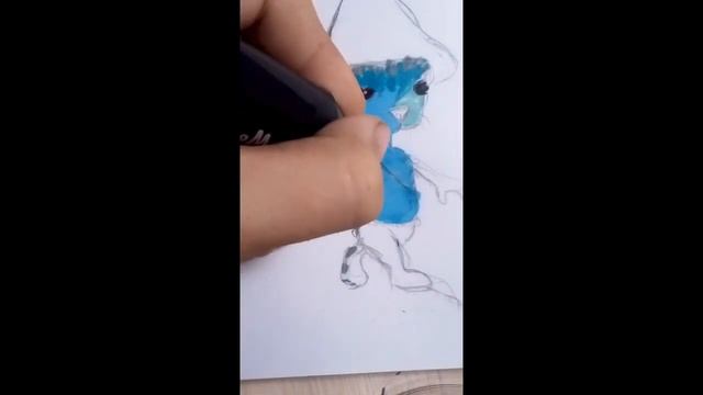 как нарисовать шайлушая.