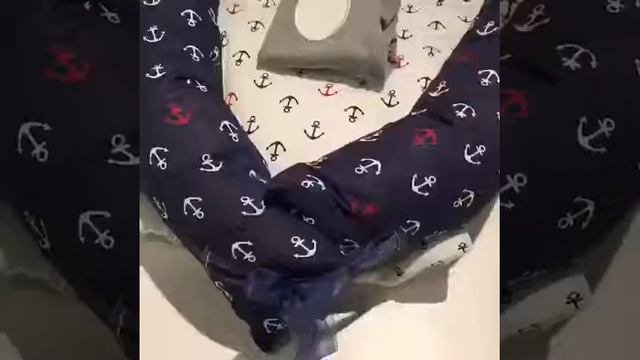 Newborn Baby Portable Mattress Multifunctional Nursery Foldable Bed with Bumper смотреть онлайн