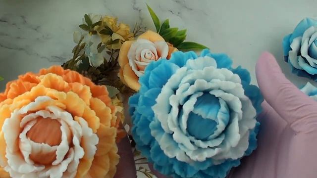 Мыло в куполе! Каким цветом сделать? Идея к 8 марта! смотреть онлайн