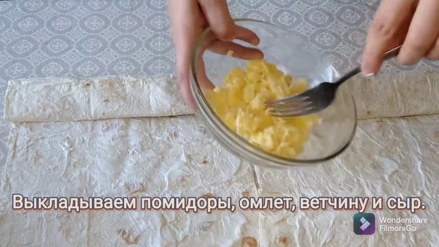 ЗАВТРАК за 5 минут/ Лаваш на электрогриле Tefal OptiGrill+/Идеальный завтрак из лаваша