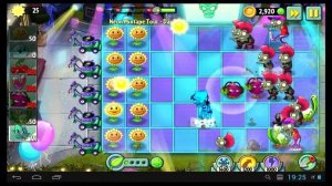 Прохождение Растения против Зомби 2 - Neon Mixtape Tour - День 17