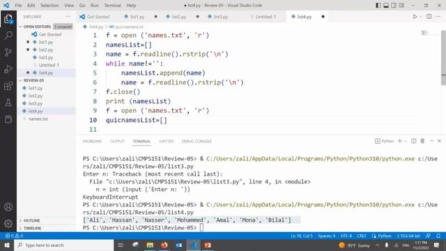 Python #10 Lists Part ONE смотреть онлайн