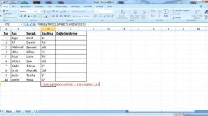 Excel Formülleri Uygulamaları 3/3