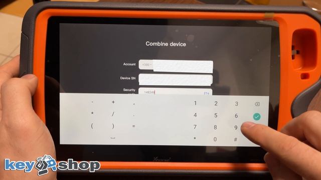 регистрация и активация программатора ключей xhorse vvdi key tool plus pad / key programmer KEY-SHO