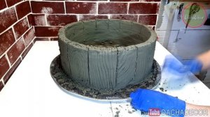 Вот такое шикарное КАШПО можно сделать СВОИМИ РУКАМИ из цемента