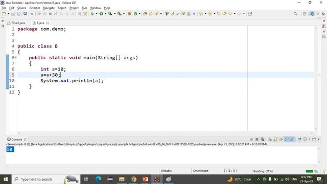 JAVA Tutorial  14 - final Keyword and Method Overriding in Java