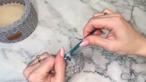 Вязаная корзинка / CROCHET BASKET / Вяжем корзинку  / Идея для подарка / Корзинка крючком