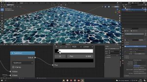 Blender 2.9| Уроки Для Начинающих| Как сделать Стилизованную Воду в Блендер