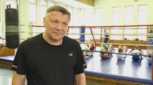 Старший тренер боксерского клуба "Торпедо" Меньшиков Олег Владимирович