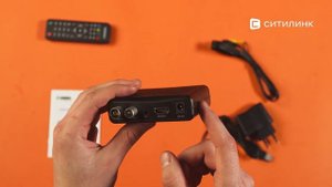 Обзор ресивера DVB-T2 Cadena CDT-100 (TC) | Ситилинк