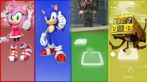 Amy Rose ? Sonic ? Skibidi Toilet ? Bus Eater ❗Who WINS?❗