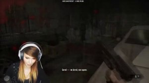 Визги и крики Alina Rin в Resident Evil 7 #3