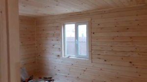 Дачный дом из профилированного бруса 6х9 с мансардой