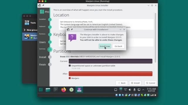 How to Install and Run Manjaro on VirtualBox on macOS in 2023 смотреть онлайн