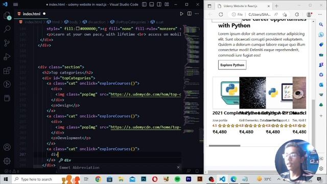 Build and Deploy a Udemy Website With React.js In Urdu/Hindi смотреть онлайн