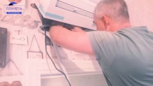 Установка мульти сплит системы Mitsubishi Electric