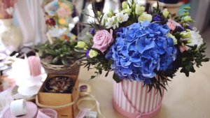 Реклама цветочного салона "Оранж"