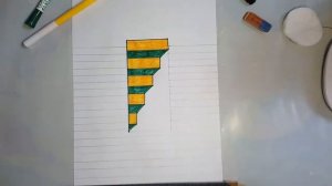 3D лестница в подвал (короткая версия),#маленький_художник