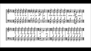 Игорь СТРАВИНСКИЙ (1882-1971).   "Отче наш"