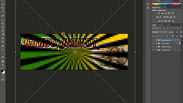 Belajar Cara Membuat Spanduk Warung Makan Dengan Photoshop CS6 - [ Free Download Template PSD] смотреть онлайн