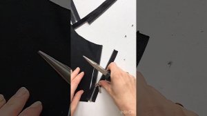 Как укоротить разъемную молнию